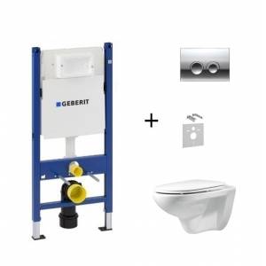 Комплект унитаз Gustavsberg Nautic и инсталляция Geberit 4в1